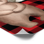 Buffalo Pset Woodland Animals Welkom Poster (Hoek)