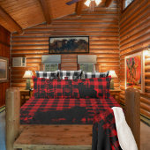 Buffalo Pset Woodland Pine Forest Beer Forage Lichaamskussen