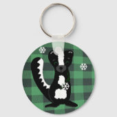 Buffalo Pset Woodland Skunk Sleutelhanger (Voorkant)