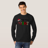 Buffalo Pset Zeer Merry Emt Nurse Life Merry Chri T-shirt (Voorkant volledig)