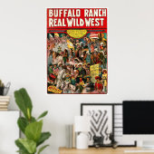 Buffalo Ranch - Afdrukken Poster (Thuiskantoor)
