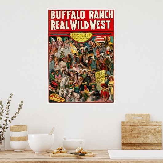 Buffalo Ranch - Afdrukken Poster (Keuken)