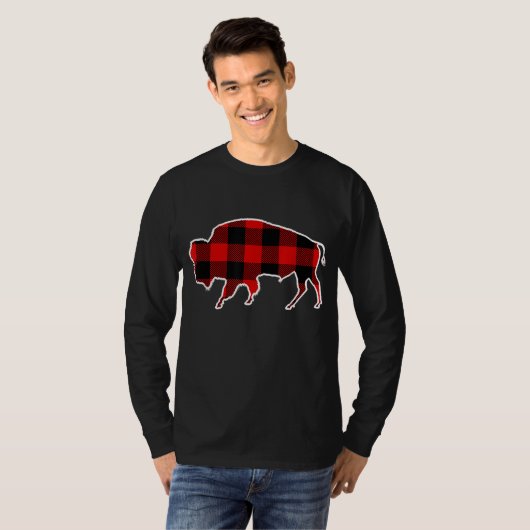 Buffalo Red Buffalo Pset Tamaraw Matching PJ Fami T-shirt (Voorkant volledig)
