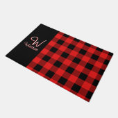 Buffalo Red Doormat Deurmat (Schuin)