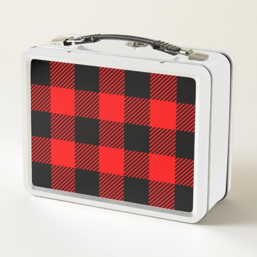 Buffalo Red en Black Lumberjack Pset Decor (Achterkant)