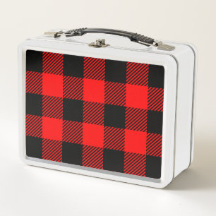 Buffalo Red en Black Lumberjack Pset Decor