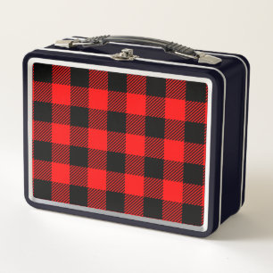 Buffalo Red en Black Lumberjack Pset Decor