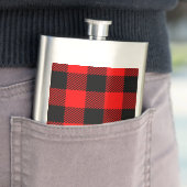 Buffalo Red en Black Lumberjack Pset Decor Flacon (Voorbeeld)