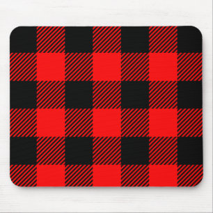 Buffalo Red en Black Lumberjack Pset Decor Muismat