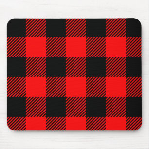 Buffalo Red en Black Lumberjack Pset Decor Muismat