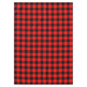 Buffalo Red en Black Lumberjack Pset Decor Tafelkleed (Voorkant)