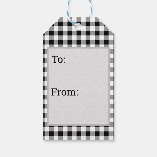 Buffalo Rendier Gift Label Cadeaulabel (Achterkant)