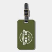 Buffalo River, Arkansas Bagagelabel (Voorkant verticaal)