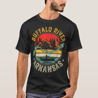 Buffalo River Arkansas Nationaal Park Rivier T-shirt