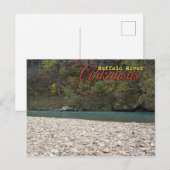 Buffalo River, Arkansas reisfoto Briefkaart (Voorkant / Achterkant)