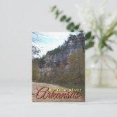 Buffalo River, Arkansas reisfoto Briefkaart (Staand voorkant)