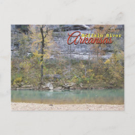 Buffalo River, Arkansas reisfoto Briefkaart