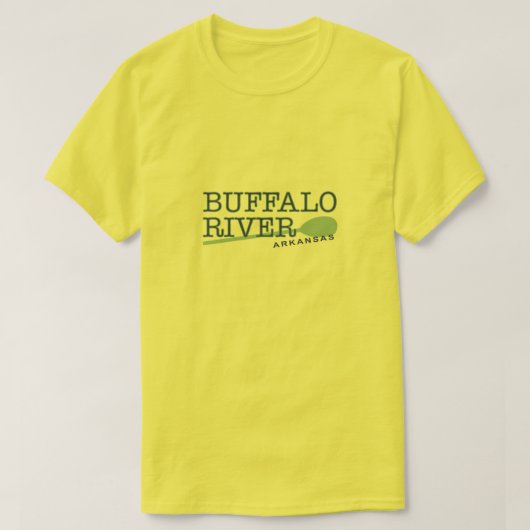 Buffalo River Arkansas T-shirt (Design voorkant)