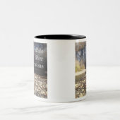 Buffalo River Arkansas Tweekleurige Koffiemok (Center)