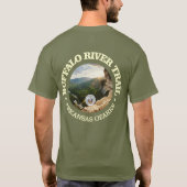 Buffalo River Trail (rood) T-shirt (Achterkant)