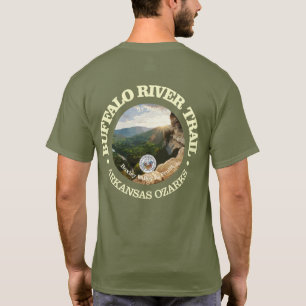 Buffalo River Trail (rood) T-shirt