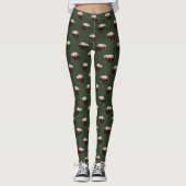 Buffalo Roam over Groen Leggings (Voorkant)