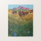 Buffalo Roam Puzzle Legpuzzel (Verticaal)