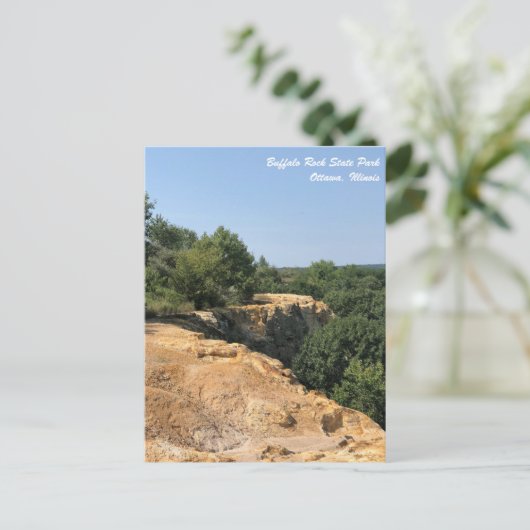 Buffalo Rock State Park Briefkaart (Staand voorkant)