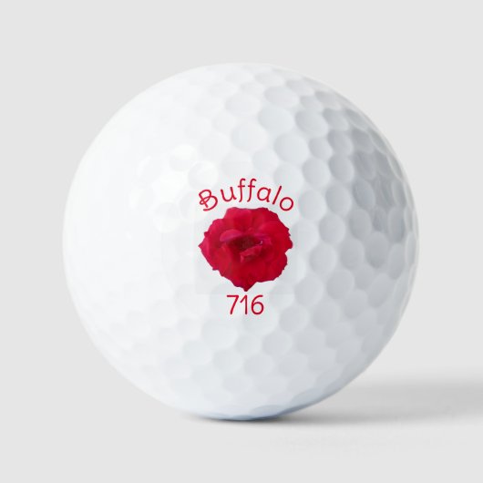 Buffalo Rose Golfballen (Voorkant)