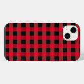 Buffalo ruit iPhone hoesje (Achterkant horizontaal)
