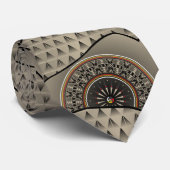 Buffalo Running Brown Stropdas (Opgerold)