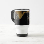 Buffalo - safari groot vijf dier reisbeker (Voorkant links)