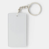 Buffalo Silo Acryl Keyring Sleutelhanger (achterkant)
