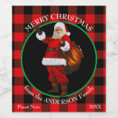 Buffalo - Sinterklaas Hallo Wijn Etiket (Enkel label)