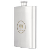 Buffalo Skull Flacon (Links)