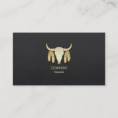 Buffalo Skull Visitekaartje (Voorkant)