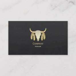 Buffalo Skull Visitekaartje
