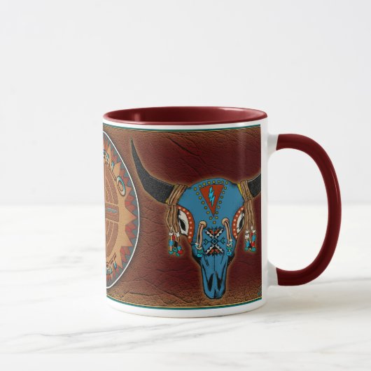 Buffalo Skulls Mok (Rechts)