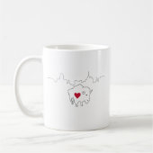 Buffalo Skyline Illustration Coffee Mok (Links)