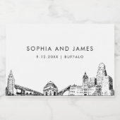 Buffalo Skyline Mini Sparkling Wijnetiket (Enkel label)