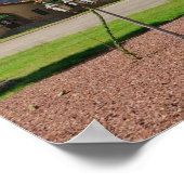 Buffalo Soldaat op Edge of Old Post - 12x36 Poster (Hoek)