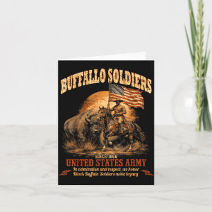Buffalo soldaten, Afro-Amerikaanse zwarte geschied Kaart