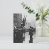 "Buffalo" soldaten die kleuren teruggeven - 1919 Briefkaart (Staand voorkant)