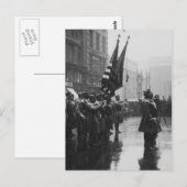 "Buffalo" soldaten die kleuren teruggeven - 1919 Briefkaart (Voorkant / Achterkant)