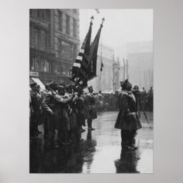 "Buffalo" soldaten die kleuren teruggeven - 1919 Poster