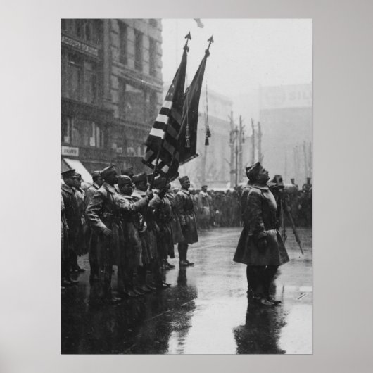 "Buffalo" soldaten die kleuren teruggeven - 1919 Poster (Voorkant)