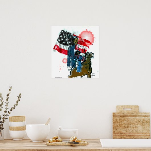 Buffalo Soldier Poster (Keuken)