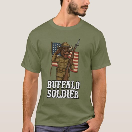 Buffalo Soldier T-shirt (Voorkant)