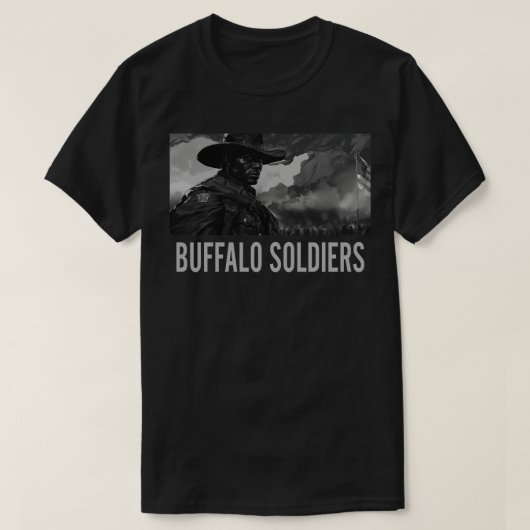 BUFFALO SOLDIERS Solider 1 T-shirt (Design voorkant)