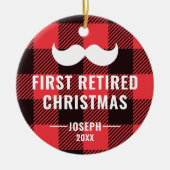 Buffalo Speciaal voor hem uittredingscadeau contro Keramisch Ornament (Voorkant)